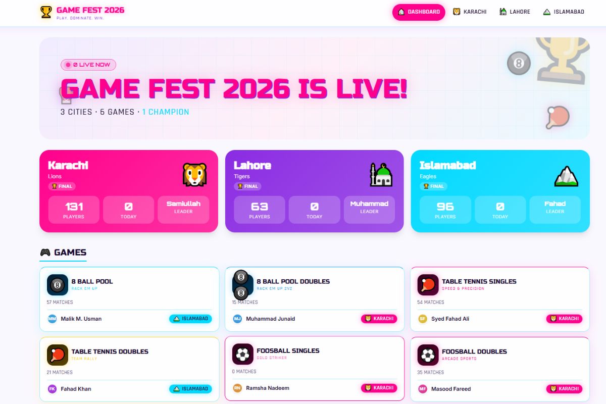 GameFest screenshot